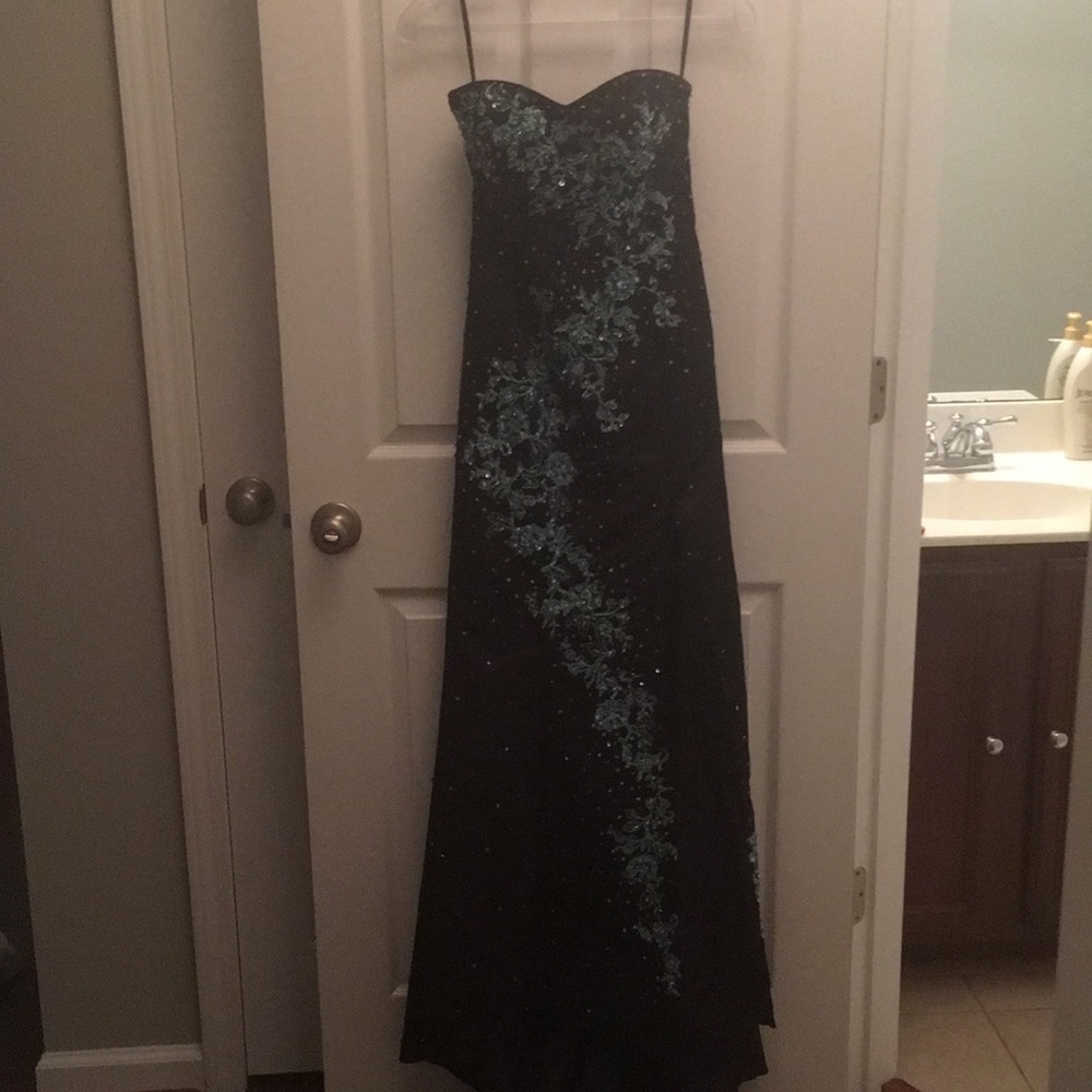 Black formal gown